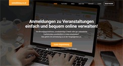 Desktop Screenshot of anmeldung.co.at
